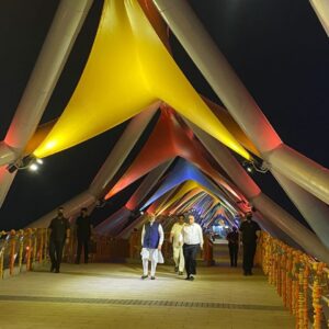 Inauguration of Atal Bridge
